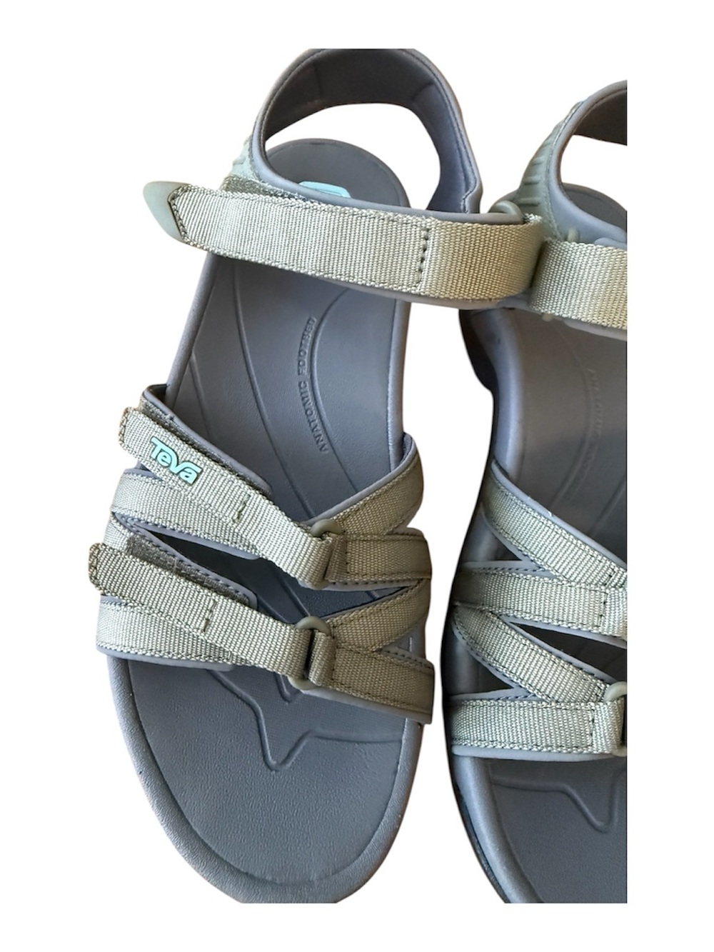 Teva Women’s Adjustable Strappy Burnt Olive Tirra Sport Sandals/ Water Shoes. - Picture 5 of 9